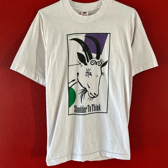 Fruit of the Loom Other - SHUDDER TO THINK 1992 Get Your Goat authentic Vintage 80s 90s Band T-shirt